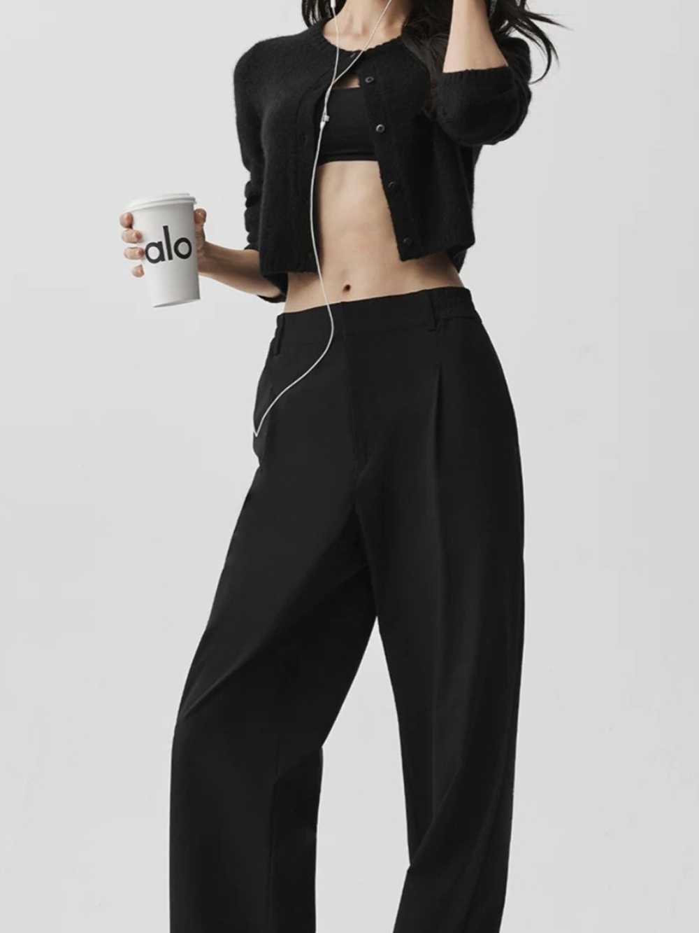 ALO  High-Waist Pursuit Trouser
